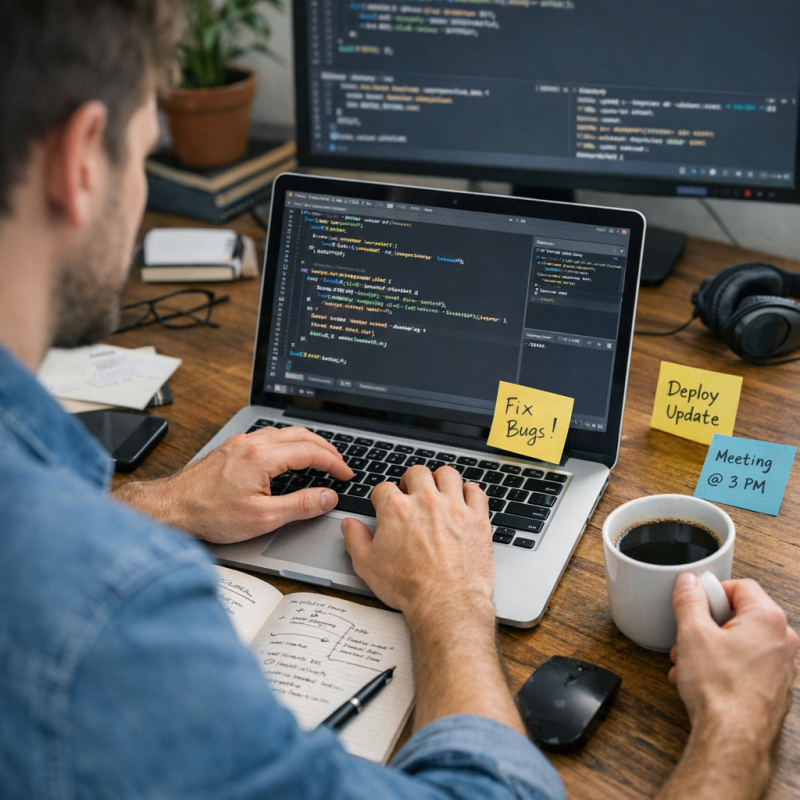 developer creating a Kodi addon