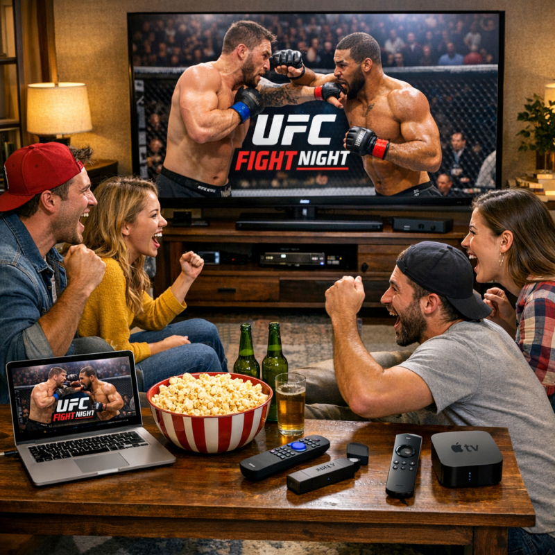 Fans streaming McGregor vs Holloway fight