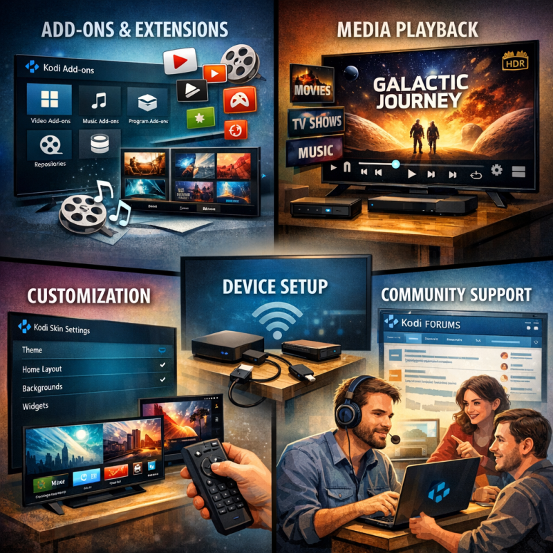 Kodi add-ons for enhanced user experience